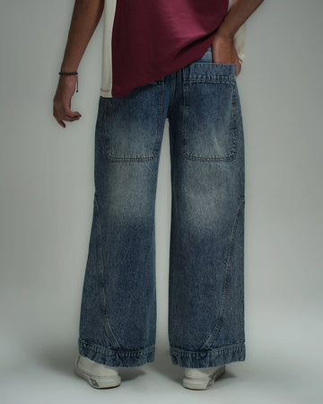 Denim Wide Leg Jeans