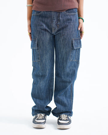 Blue Selvedge Denim Cargo