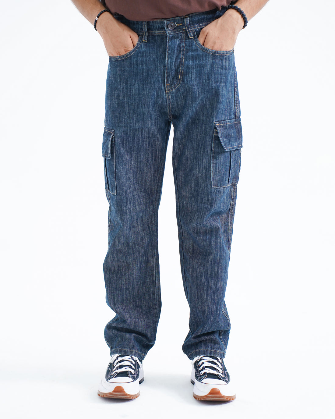 Blue Selvedge Denim Cargo