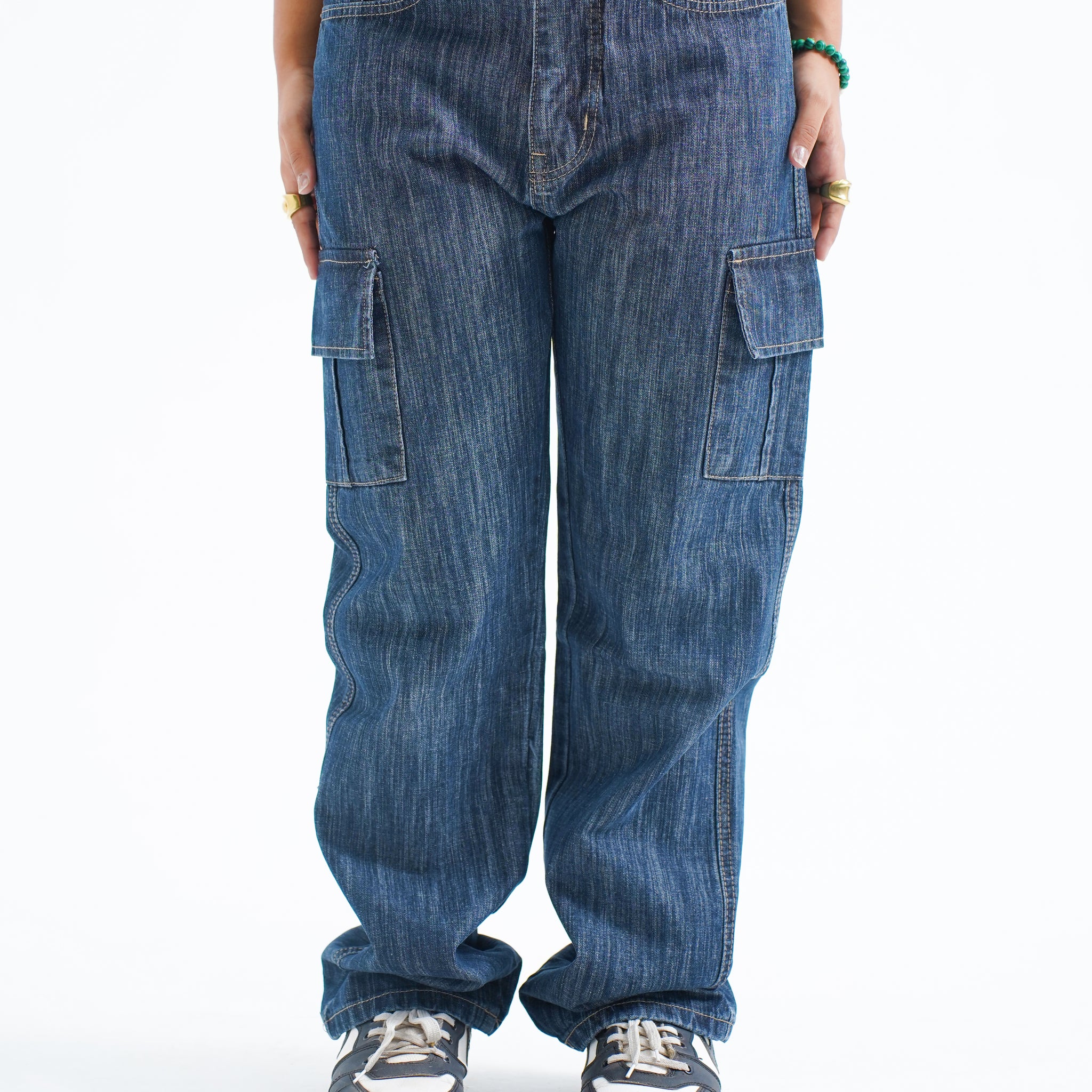 Blue Selvedge Denim Cargo